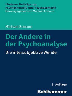 cover image of Der Andere in der Psychoanalyse